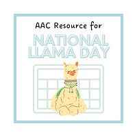 AAC Resource About Llamas preview