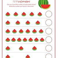 1 2 3 Watermelon! preview