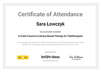 A Crash Course In Literacy-Based Therapy For Teletherapists - image