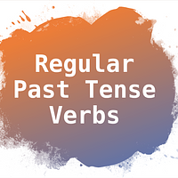 Regular Past Tense Verbs preview
