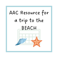 AAC Resource For a Trip to the Beach preview