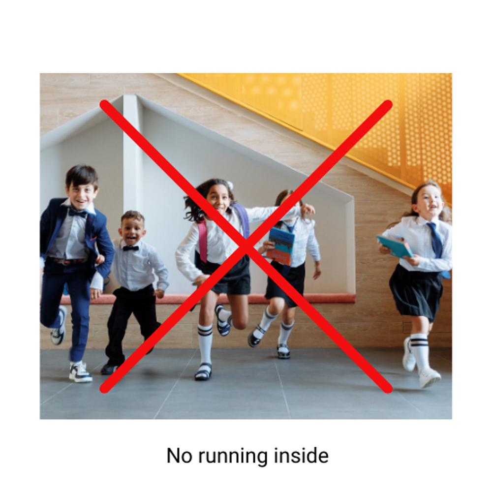 No Running Inside preview