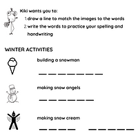 Winter Handwriting preview