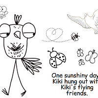 Kiki is Flying Comic preview