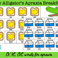 Ally Alligator’s Apraxia Breakfast preview