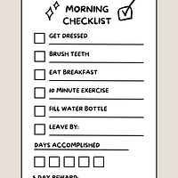 Morning Routine Checklist preview