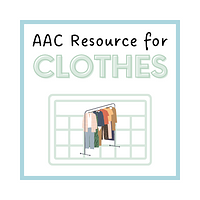 AAC Resource For Clothes preview