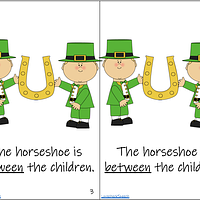 St. Patrick’s Day Preposition Book In Color preview