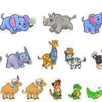 Jungle or Safari Speech and Language Pack preview