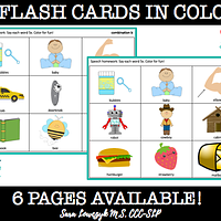 Articulation /b/ Flash Cards: All Positions preview