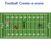 Football Create a Scene preview