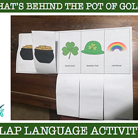 What’s Behind the Pot of Gold? Language Flap Activity preview