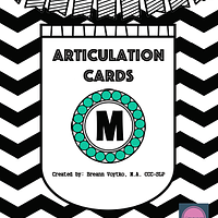 /m/ Articulation Cards preview